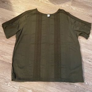 Old navy green top